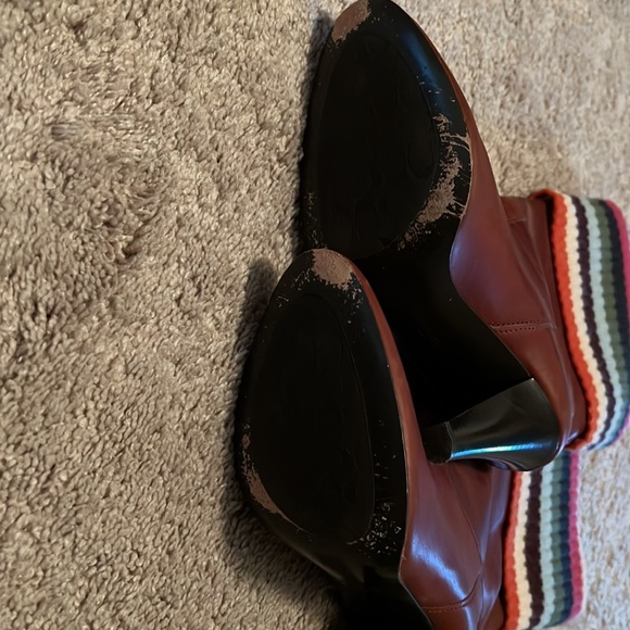 Coach MONIKA boots size 8.5 - Picture 3 of 4
